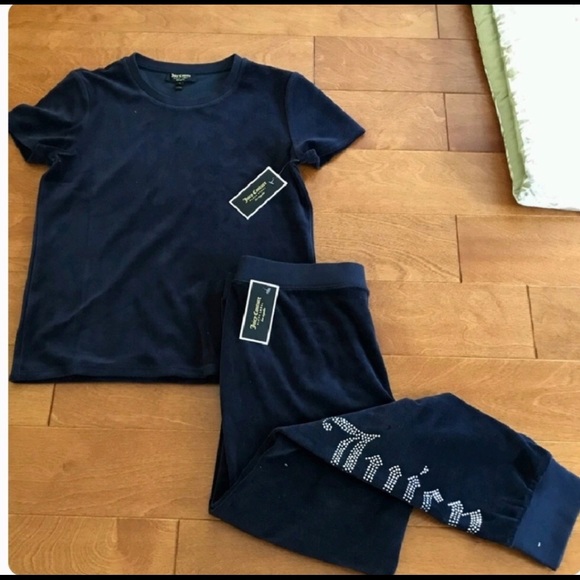 Juicy couture gothic crystal top & zuma pant S - Picture 2 of 5